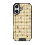 Honeycomb - iPhone 17 Case, Elite Dark (MagSafe) / Silver