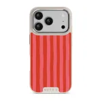 Pomegranate - iPhone 17 Pro Case, Elite Light (MagSafe) / Silver