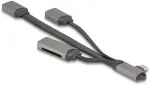 "DELOCK 2 Port USB Hub inklusive SD und Micro SD Card Reader mit USB Type-C Anschluss"