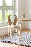 Laste lauakomplekt, Hanah Home, hirv, pruun  Valge