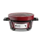 Kamado Bono Hibachi EVO ROUND grill, punane, 54 cm
