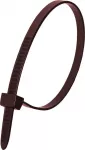 &bdquo;Dedra&ldquo; pruuni v&auml;rvi nailonist kinnituslindid, 7,6 x 370 mm (100 tk)
