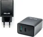 Laadija 1xUSB 1xUSB-C 5A 18W must