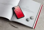 "SmartPhone case iPhone XR" Pink lake black