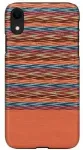 "SmartPhone Back Case iPhone XR" Browny Check Black
