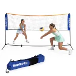 Universal 305x140 cm 3-in-1 adjustable net for badminton volleyball tennis with bag, MOVEPRO