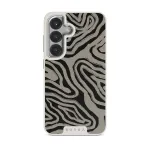 Black Sand - Samsung Galaxy S25 Case, Elite Light (Magnetic) / Silver