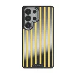Sunbreak - Samsung Galaxy S25 Ultra Case, Elite Mirror Dark (Magnetic) / Silver