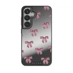 Ballerina - Samsung Galaxy S25 Plus Case, Elite Mirror Dark (Magnetic) / Silver