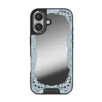 Looking Glass - iPhone 16 Case, Elite Mirror Dark (MagSafe) / Silver