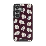 Snooze - Samsung Galaxy S25 Plus Case, Elite Dark (Magnetic) / Silver