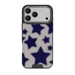 Starstruck - iPhone 17 Pro Max Case, Elite Dark (MagSafe) / Silver