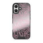 Hawaiian Breeze - iPhone 17 Case, Elite Mirror Dark (MagSafe) / Silver