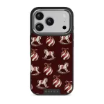 Rocking Around - iPhone 17 Pro Case, Elite Dark (MagSafe) / Silver
