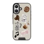 Oat Milk Please - iPhone 17 Case, Elite Dark (MagSafe) / Silver