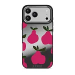 Refresco - iPhone 17 Pro Max Case, Elite Mirror Dark (MagSafe) / Silver