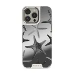 Midnight Ocean - iPhone 16 Pro Max Case, Elite Mirror Light (MagSafe) / Silver