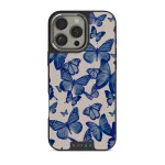 Butterfly Effect - iPhone 16 Pro Max Case, Elite Dark (MagSafe) / Silver