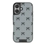 Coquette - iPhone 16 Plus Case, Elite Dark (MagSafe) / Silver