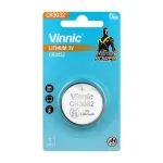 Aku &ndash; Vinnic CR3032 3 V 30 mm liitium-nupupatarei