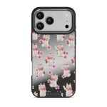 Maneki Neko - iPhone 17 Pro Max Case, Elite Mirror Dark (MagSafe) / Gunmetal