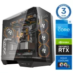 INTOP AQUA i5-14400F 64GB DDR5 1TB SSD M.2 NVME+2TB RTX5070Ti 16GB  no-OS