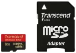 "KAART _TRANSCEND Ultimate 8GB microSDHC UHS-I"