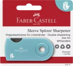 Pliiatsiteritaja Faber-Castell Sleeve, kogujaga, 2-ava, vasakuk&auml;elistele blistris