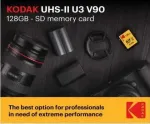 SD 256 GB UHS-II U3 V90 Ultra Pro EKMSD256GUHS2V2K