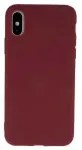 "Soft Matte Back Case Apple iPhone 11 Pro Max" Dark Red