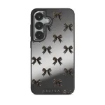 Fashionista - Samsung Galaxy S25 Plus Case, Elite Mirror Dark (Magnetic) / Silver