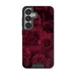 Femme Fatale - Samsung Galaxy S25 Case, Elite Dark (Magnetic) / Silver