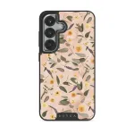 Sunday Brunch - Flowers Samsung Galaxy S25 Plus Case, Elite Dark (Magnetic) / Silver