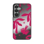 Siesta - Samsung Galaxy S25 Plus Case, Elite Mirror Dark (Magnetic) / Silver
