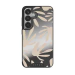 Heatwave - Samsung Galaxy S25 Case, Elite Mirror Dark (Magnetic) / Silver