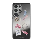 5AM Club - Samsung Galaxy S25 Ultra Case, Elite Mirror Dark (Magnetic) / Silver