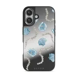 Nerida - iPhone 16 Case, Elite Mirror Dark (MagSafe) / Silver