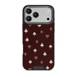 Tricked Me - iPhone 17 Pro Max Case, Elite Dark (MagSafe) / Silver