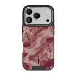 Tender Kiss - iPhone 17 Pro Case, Elite Dark (MagSafe) / Silver