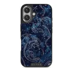 Wyvern - iPhone 16 Plus Case, Elite Dark (MagSafe) / Silver