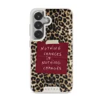 Nothing Changes - Samsung Galaxy S25 Plus Case, Elite Light (Magnetic) / Silver