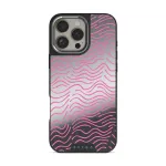 Secret Spot - iPhone 16 Pro Max Case, Elite Mirror Dark (MagSafe) / Silver