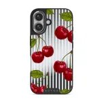 Sweet Moment - iPhone 16 Case, Elite Mirror Dark (MagSafe) / Silver