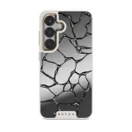 Void - Samsung Galaxy S25 Case, Elite Mirror Light (Magnetic) / Gold