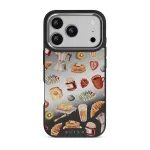 Sunny Side Up - iPhone 17 Pro Case, Elite Mirror Dark (MagSafe) / Silver