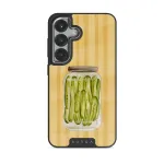 Pickled - Samsung Galaxy S25 Plus Case, Elite Dark (Magnetic) / Silver