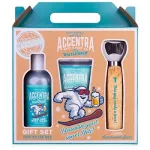 &bdquo;Accentra&ldquo; meeste toodete kollektsioon &bdquo;Winter Edition&ldquo; &ndash; vannitoa hooldustoodete kinkekomplekt koos pudelite avajaga