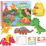 DIY dinosauruste maailma vildist k&auml;sit&ouml;&ouml;komplekt ZA5361