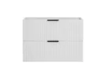 Comad Adel White riputatav vannitoakapp valamu alla, 80 cm, valge