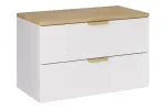 80 cm m&ouml;&ouml;blikomplekt koos lauaplaadiga SET-ASW B CREMONA 80CM